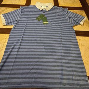 XL Linksoul Polo - Blue Striped